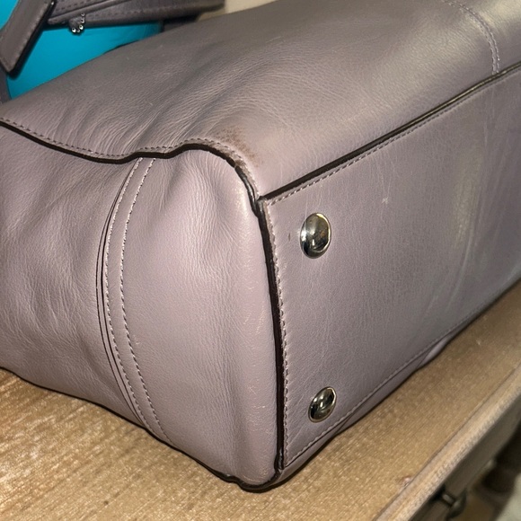 COACH Taylor Alexis Leather Shoulder Bag - Picture 8 of 14